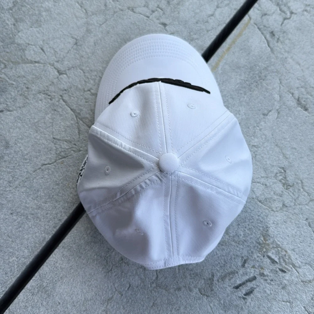 Titleist White Cap with Black Logo Edgewood Tahoe